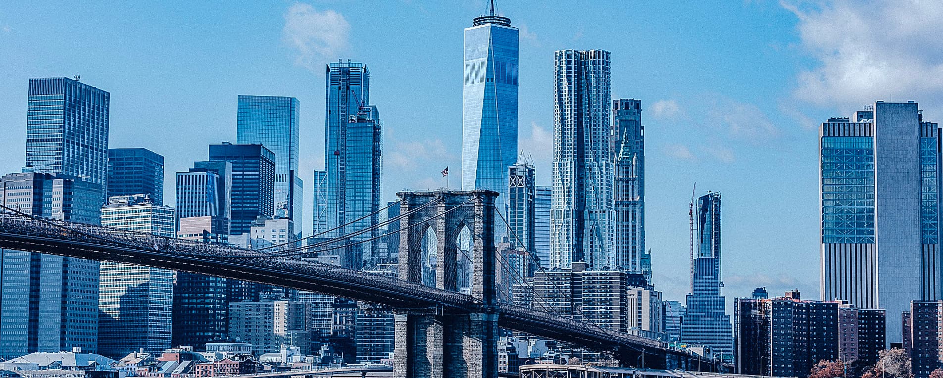 Image of New York skyline for the New York industrial market report