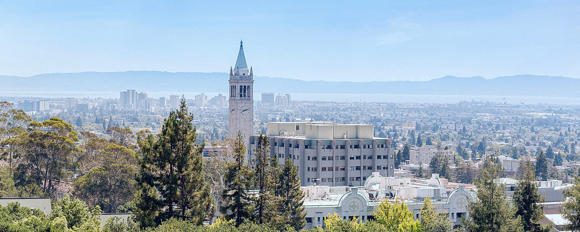 Overview of Berkeley skyline for the Berkeley multifamily market report