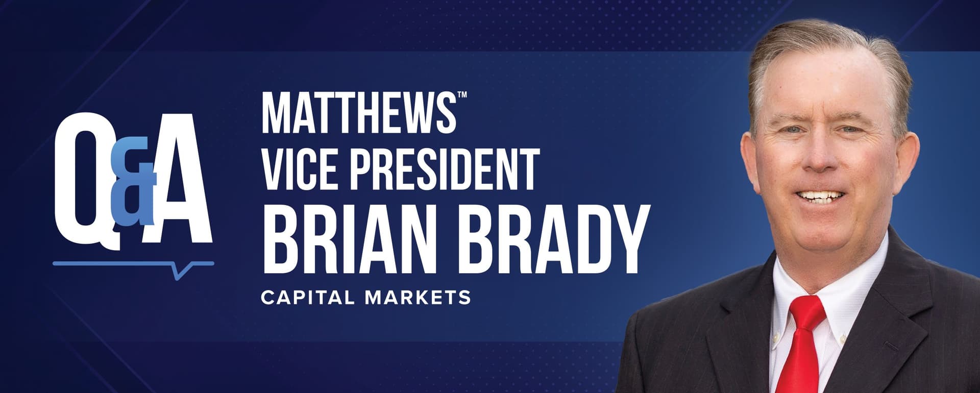 Q&A: Brian Brady | Matthews™ Vice President featured image