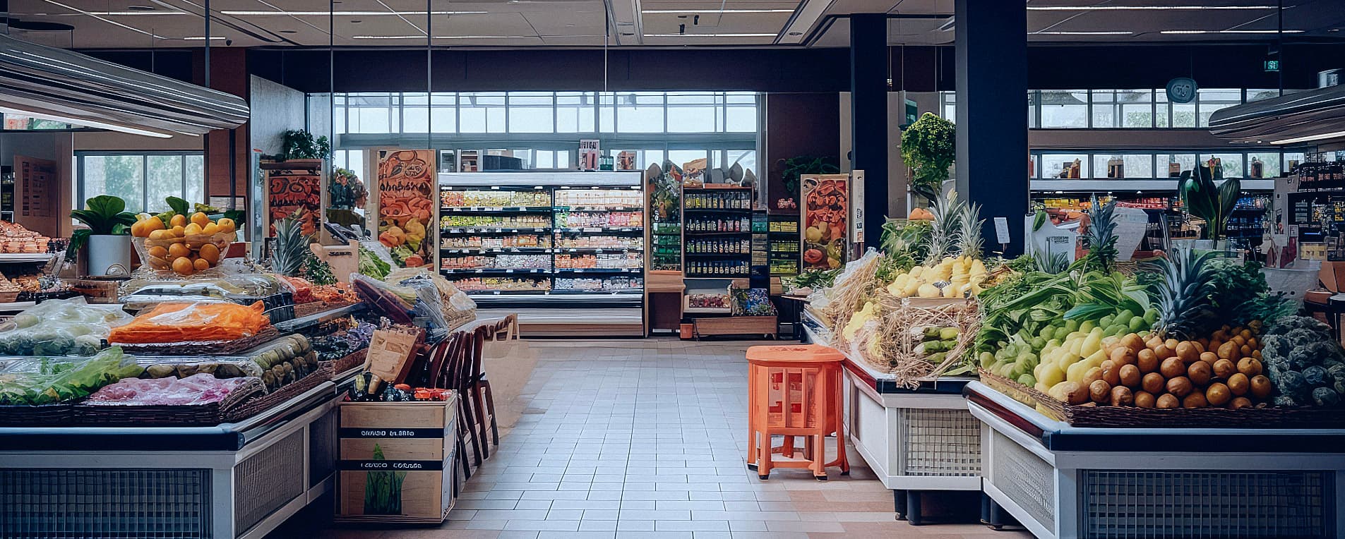 Image of grocery store for Kroger growth article